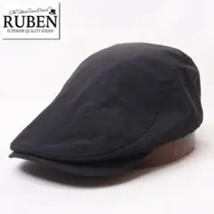 新品 RUBEN ルーベン ナイロンハンチング フリーサイズ ブラック