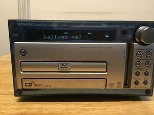 KENWOODケンウッド　RMD-SJ5DVD　DVD/MD　RECEIVER