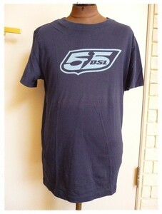 メンズ　55DSL　Ｔシャツ　ネイビー　S　ロゴ　DIESEL　半袖　55ディーゼル　カジュアル　海外並行輸入　Men