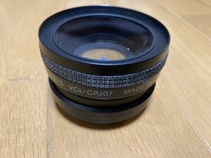 ソニー SONY WIDE CONVERSION LENS ×0.75 VCL-CPJ07 USED※レンズくもりあり・カメラ備品・レンズ