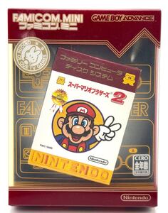 【新品未使用】任天堂 Nintendo GBA ゲームボーイアドバンス ソフト ファミコンミニ スーパーマリオブラザーズ2