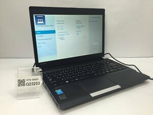 ジャンク/ TOSHIBA dynabook R734/K PR734KEA137AD71 Intel Core i3-4000M メモリ4.1GB ストレージ無し 【G23253】