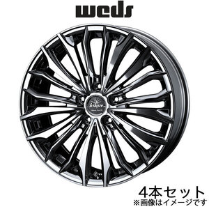 クレンツェ フェルゼン358エボ デリカD:5 CV1W 20インチ アルミホイール 4本 スーパーブラック 0040722 WEDS Kranze Felsen