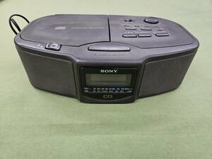 ★売切り★SONY ICF-CD800 ソニー CDデッキ ラジオ 目覚まし機能付き 当時物 動作品 中古 No.K3