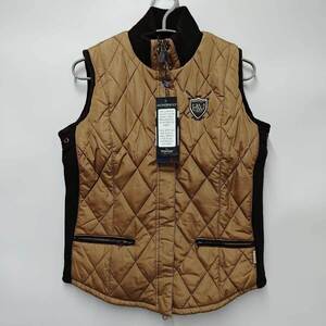 【中古・未使用品】HV HORSEWARE POLO heritage gilet ベスト XS ベージュ ブラウン レディース 乗馬