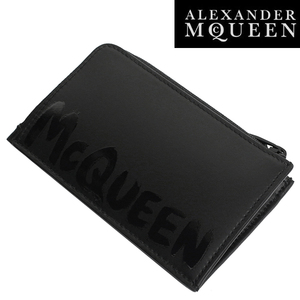 アレキサンダーマックイーン コインケース カードケース キーリング付き 小銭入れ 財布 Alexander McQueen 600390 1AACS 1000 新品