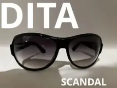 DITA ブラック ラウンド型 サングラス