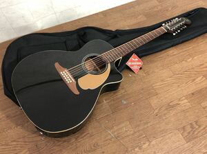 12弦エレアコFender/12弦エレアコ Villager 12-String Walnut Fingerboard Black V3 