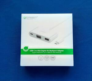 新品・未開封 UGREEN　USB-C toVGA Digital AV Multiport Adapter