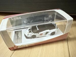 1/64 FuelMe ランボルギーニ　アヴェンタドール　LBWK LP700 GT EVO 白赤丸　#53