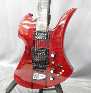 ☆ B.C.RICH B.C.リッチ Mockingbird モッキンバード ST MGSTTR Trans Red エレキギター ＃L08130679 ケース付き ☆ジャンク☆