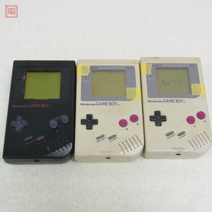 1円〜 GB ゲームボーイ 本体 DMG-01 まとめて 3台セット ニンテンドー 任天堂 Nintendo ジャンク【10