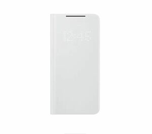 Samsung 純正◆ Galaxy S21 Smart LED View Cover (LED ビュー カバー) Light Gray/ライトグレイ [並行輸入品] EF-NG991PJEG 1
