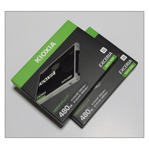 SSD　480GB　キオクシア　SSD-CK480S/N　(2.5インチ) (7mm) (SATA) (東芝) (SSD-CK480S/J)★2個セット H