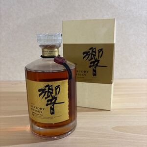 岸170 【未開栓】SUNTORY サントリー 響 HIBIKI 17年 ゴールドラベル ウイスキー 750ml 43％ 箱あり