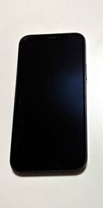 Apple iPhone12 アイフォン 12 128GB Black 黒　MGHU3J/A SIMフリー 格安1円スタート