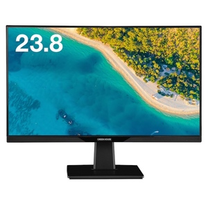 液晶モニタ GREEN HOUSE GH-LCW24P-BK 23.8型ワイド液晶ディスプレイ Type-C搭載 PD対応