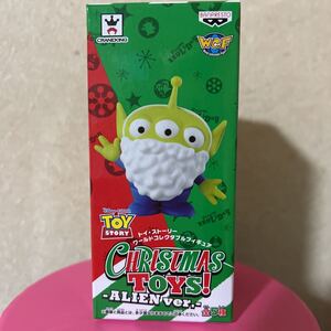 【新品未開封】☆白ひげエイリアン☆　ワールドコレクタブル フィギュア　クリスマストイズ　-ALIEN ver.- クリスマス　トイ・ストーリー