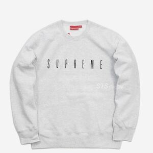 Supreme シュプリーム 18AW クルーネック XL crewneck クルー スウェット スウェットトレーナー トレーナー ヘザーグレー fuck you