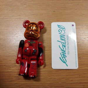 ベアブリック　BE@RBRICK　シリーズ25　SF 裏「エヴァンゲリオン」カード付き