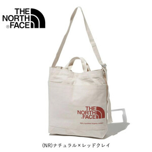 【NM82261 NR-1】 THE NORTH FACE　ノースフェイス　 オーガニックコットンショルダーOrganic Cotton Shoulder　ショルダーバッグ　レッド