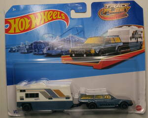 ☆ホットウィール TRACKFLEET VOLVO240 DRIFT CAMPER　トラックフリート　ボルボ240ドリフトキャンパー