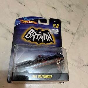 Hot Wheels 1966 TV Series Batmobile Vehicle 1/50 Scale ミニカー　 BATMAN ホットウィール