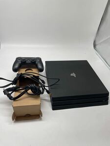 ★[中古] PS4Pro 本体 CUH-7100B 1TB ブラック [動作確認済] プレイステーション4プロ