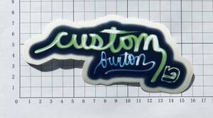 BURTON SNOWBOARDS custom modelステッカー バートン スノーボード カスタムモデル ステッカーA