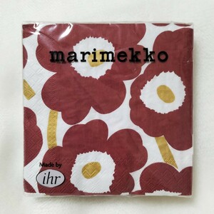 マリメッコ ウニッコ marimekko ナプキン ペーパータオル キッチン アウトドア ピクニック 登山 手拭き フィンランド 花柄 花 DIY