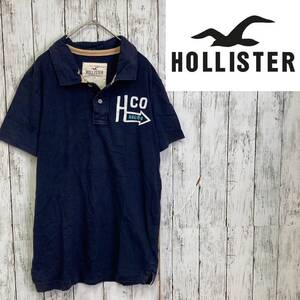 Hollister★ホリスター★メンズ コットン ポロシャツ★サイズL　16-233