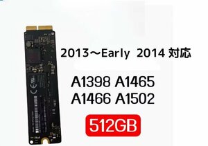 純正美品 Apple MacBook Pro Late 2013～Early 2014 SSD 512GB A1398 A1466 A1465 A1502用