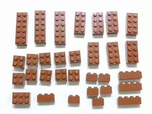 E165　LEGOバラパーツ　新茶　ブロック系　まとめて大量㎏