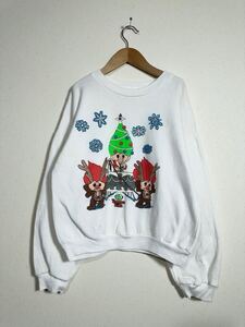 80s kids vintage Treasure Trolls sweatshirts ヴィンテージ トロール クリスマス スウェット USA製 サンタ トナカイ