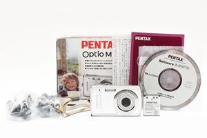 【箱付き】PENTAX ペンタックス Optio M40 コンパクト デジタルカメラ コンデジ #1263