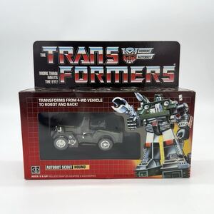 【超希少/貴重な未開封】1980年代 海外版 当時物 HASBRO ハズブロTransformer トランスフォーマー HOUND ハウンド 正規品