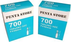 PENTA STORE ２本セット 700 28-32ｃ 仏式 バルブ長さ 48ｍｍ 【正規品】インナーチューブ