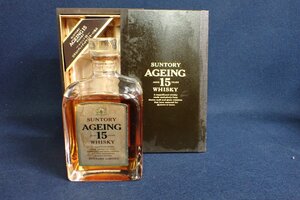 121907　SUNTORY WHISKY AGEING 15 サントリー ウイスキー エイジング 15年 750ml 43% 箱入