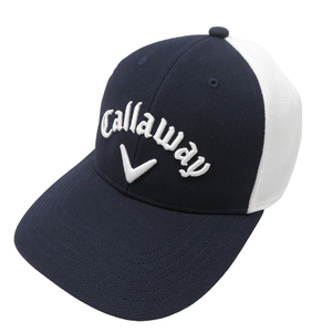 【1円】【新品】CALLAWAY キャロウェイ 2023年モデル メッシュキャップ ネイビー系 FR [240101076321]