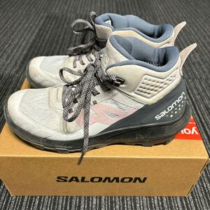 サロモン　salomon 登山靴　outpulse mid gtx wゴアテックス トレラン　23.5cm ウィメン