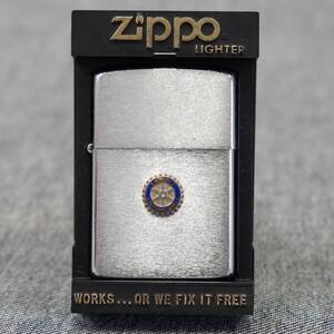 送料無料 ZIPPO 1984年 ロータリー インターナショナル 長期保管品 プラケース付き ROTARY INTERNATIONAL ロータリークラブ ビンテージ 