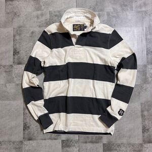 Rugby by Ralph Lauren ラグビー　ボーダーラガーシャツ　ラルフローレン　 ポロシャツ 長袖 トップス