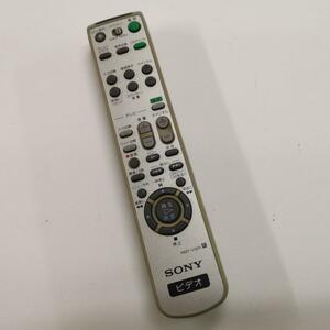 送料無料 電池付き 動作確認済 SONY ソニー リモコン テレビ ビデオ VHS TV RMT-V305#8629