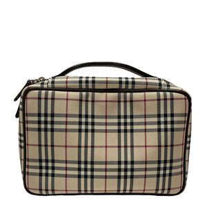 中古B/標準 BURBERRY バーバリー ハンドバッグ チェック バニティ ミニ レディース 20478041