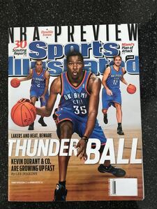 Sports Illustrated NBAプレビュー号 ダブルイシュー KEVIN DURANT Oklahoma city THUNDER
