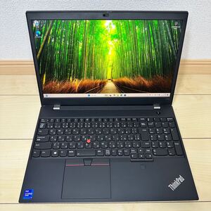 Lenovo ThinkPad P15v Gen2 Core i7-11850H 2.5GHz メモリ16GB SSD 512GB NVIDIA T600 Windows11 1円 ノートパソコン