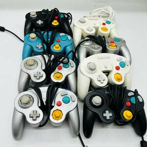 【ジャンク品】ニンテンドー　ゲームキューブ　コントローラ　まとめ売り　8台　動作未確認　任天堂　④