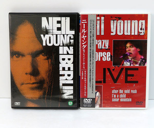 【中古DVDまとめ】NEIL YOUNG / 二ール・ヤング＆クレイジー・ホース：IN BERLIN / ラスト・ネヴァー・スリープス 1978：2本セット