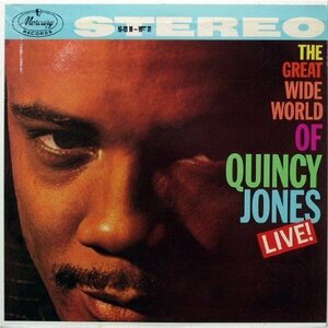 貴重廃盤 Quincy Jones Great Wide World Live クインシー・ジョーンズ　(折込帯 32JD-102)　日本国内盤帯付