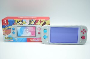 １円～【美品】Nintendo Switch Lite ニンテンドースイッチ ライト ポケットモンスター ザシアン・ザマゼンタエディション HDH-S-GBZAA